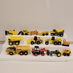 Diecast Construction Vehicle Toy Set
